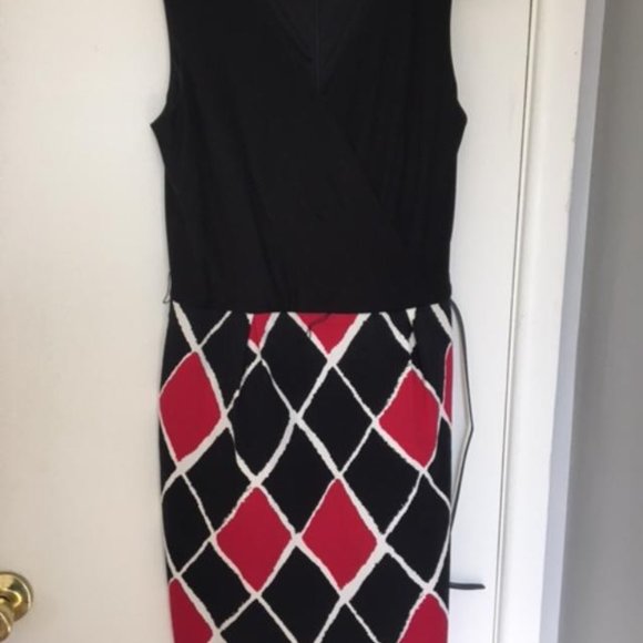 David Meister Sleeveless Cocktail Dress - Picture 4 of 7